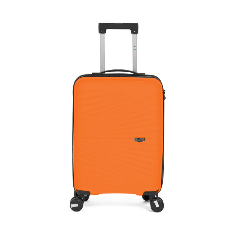 Toscano Ditta Hardside Spinner Wheel Luggage Suitcase - Orange