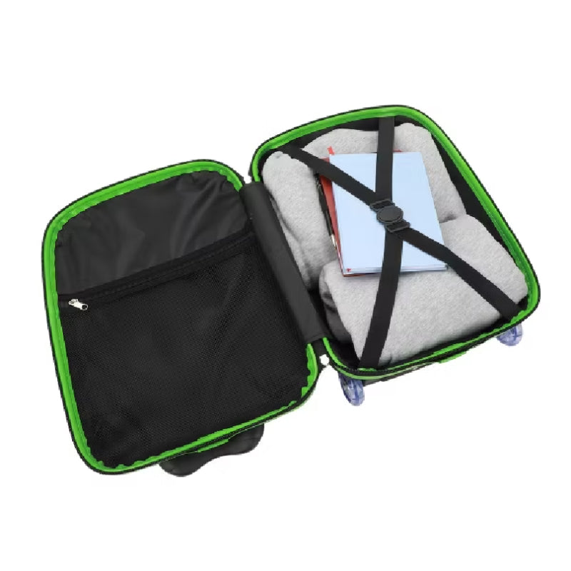 Bioworld Minecraft Creeper Luggage Set (2-Piece) - Black/Green