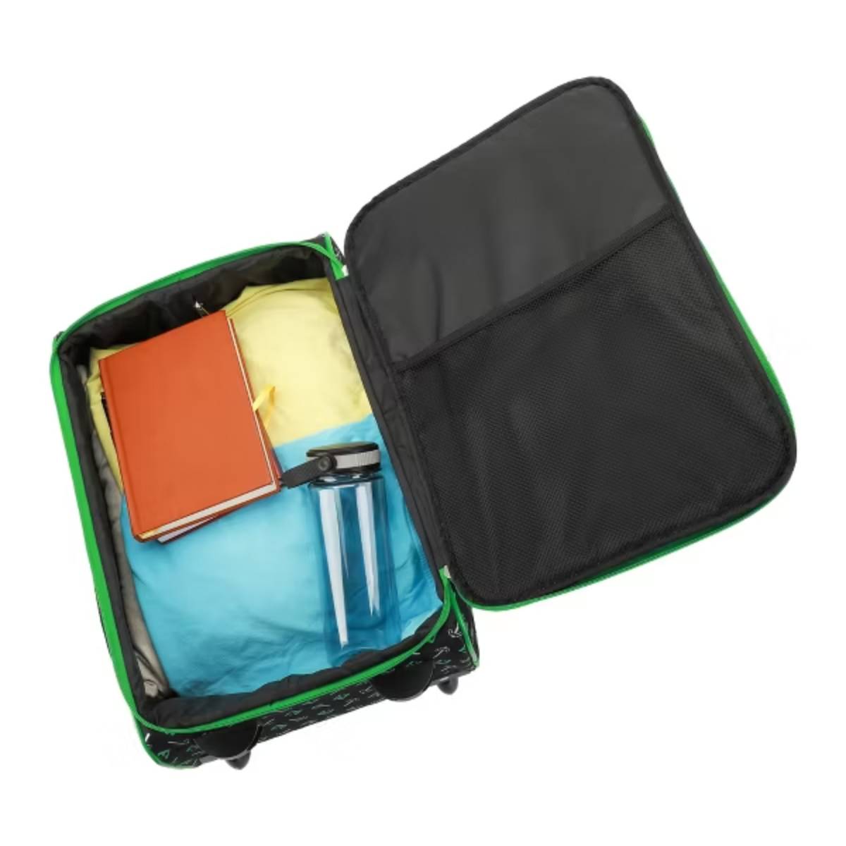 Disney Minecraft Creeper TNT Youth 18" Luggage - Black