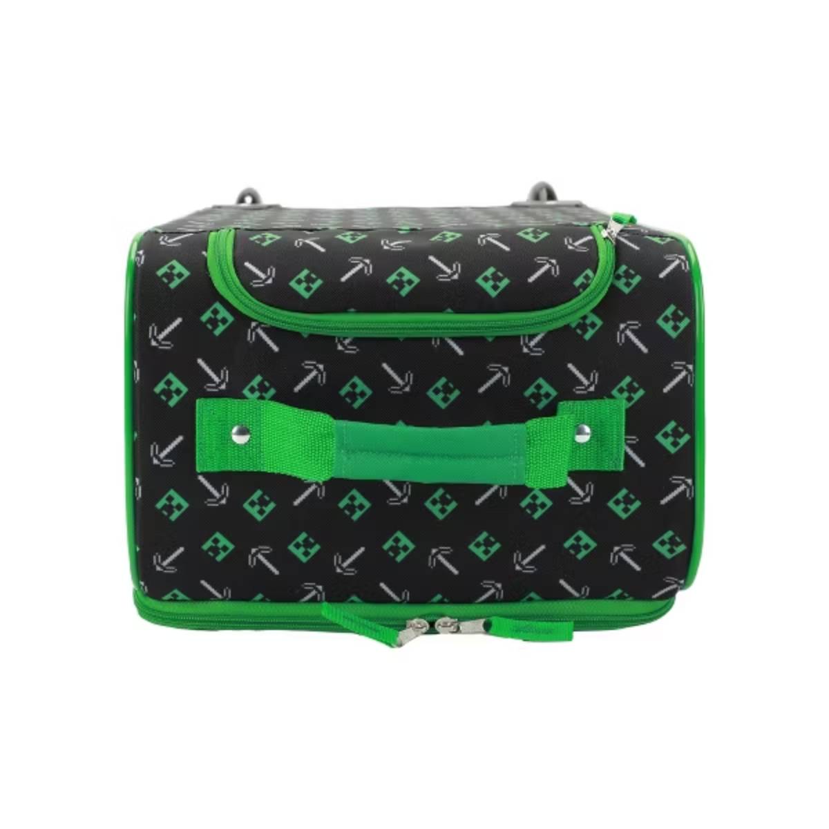 Disney Minecraft Creeper TNT Youth 18" Luggage - Black