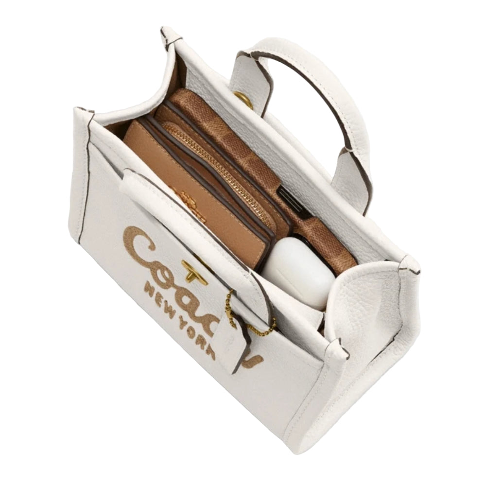 Coach Cargo 20 Tote Bag with Detachable Strap - Black