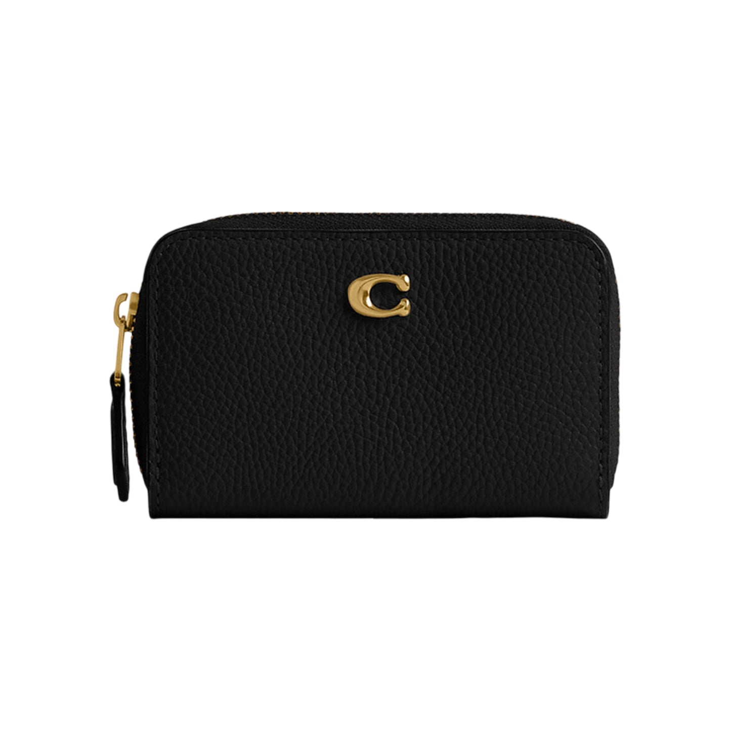 Coach Essential Small Zip Around Card Case - Black