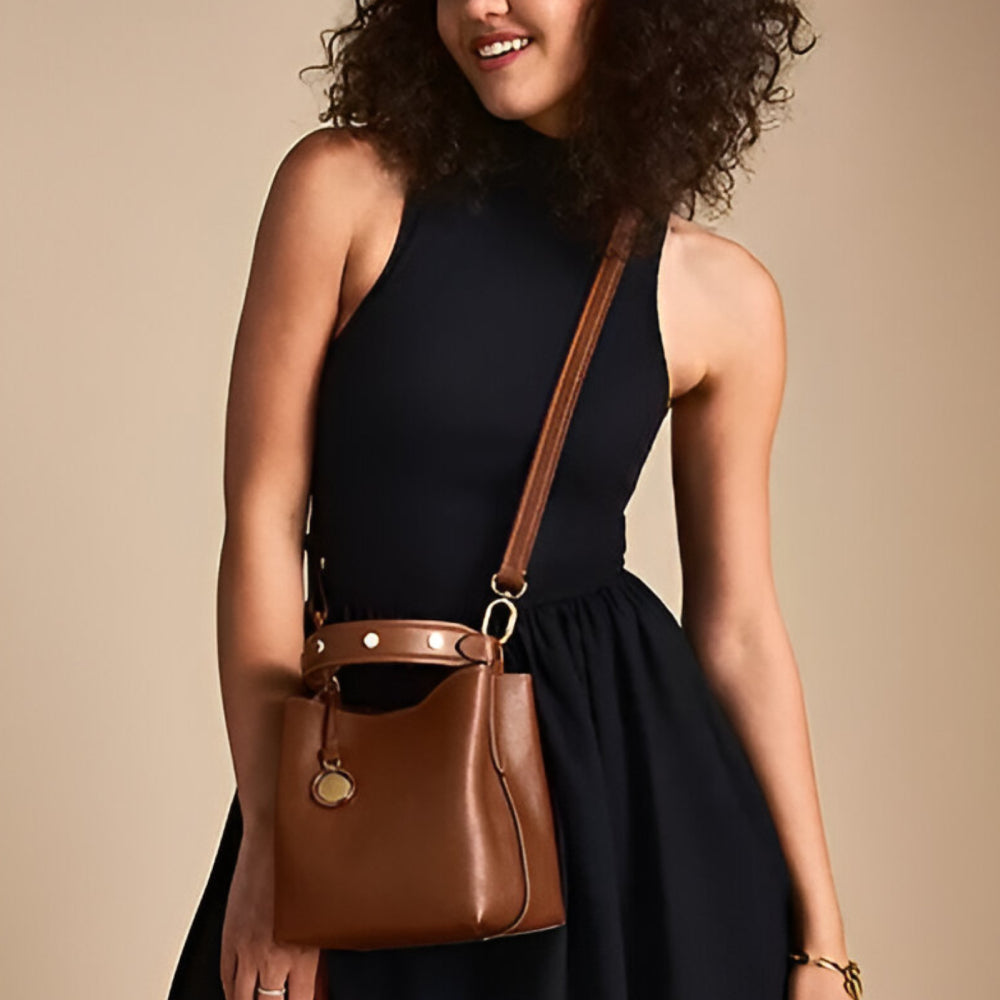 Fossil Jessie Small Bucket Crossbody Bag