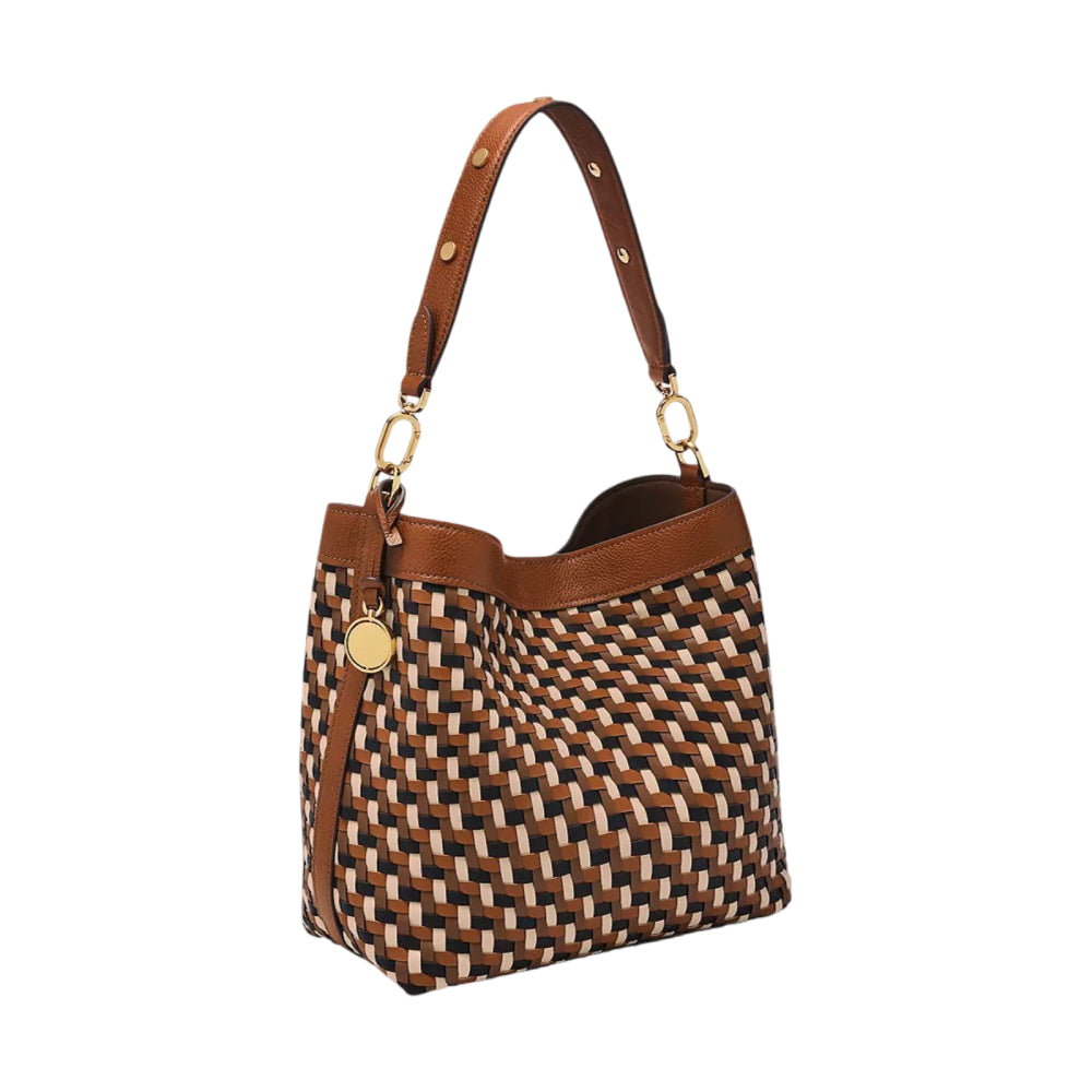 Fossil Jessie Bucket Shoulder Bag - Brown