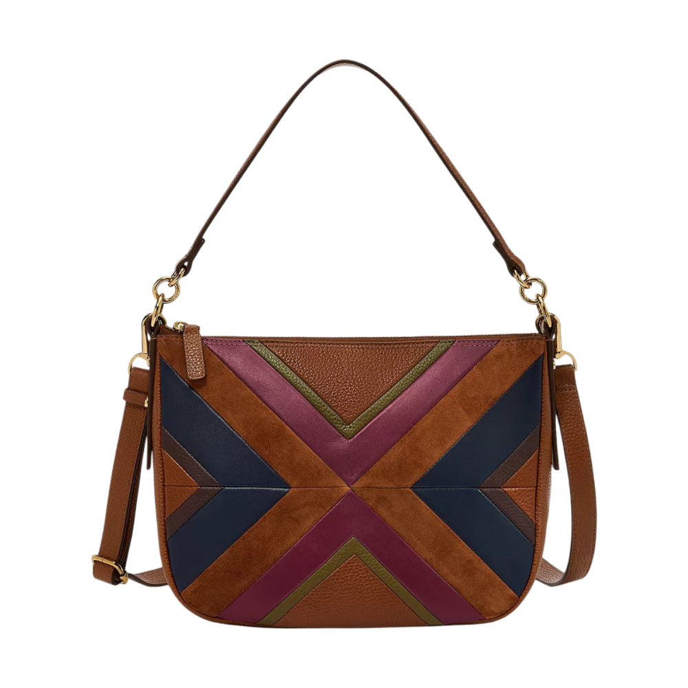 Fossil Jolie Patchwork Crossbody Bag– Curacao
