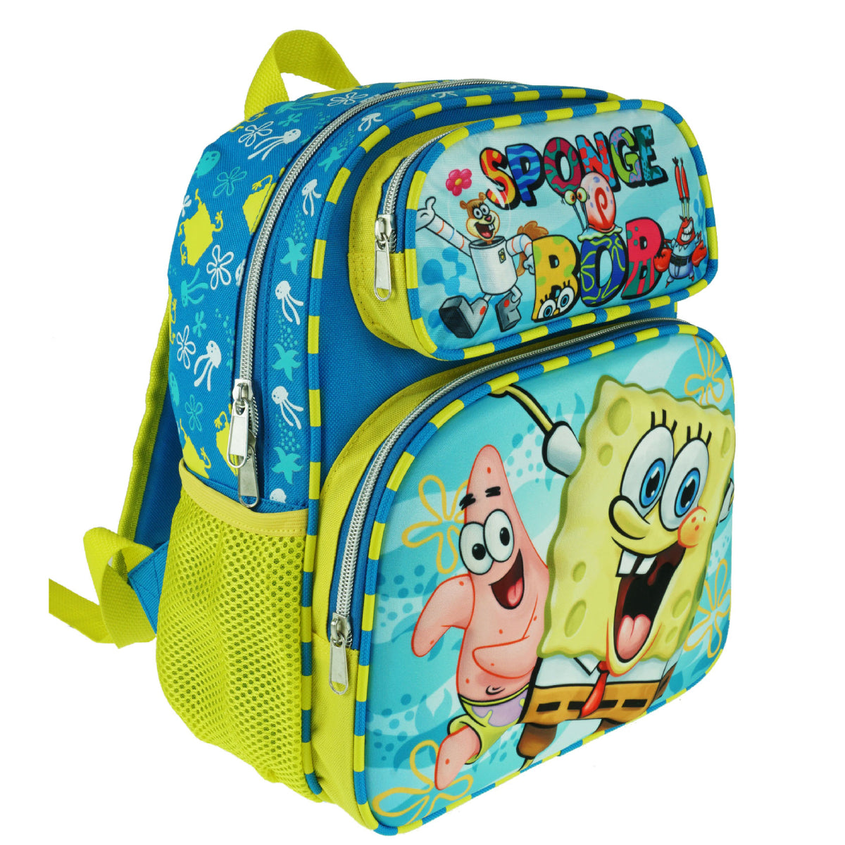 Nickelodeon SpongeBob Molded 3D Backpack - Blue/Yellow
