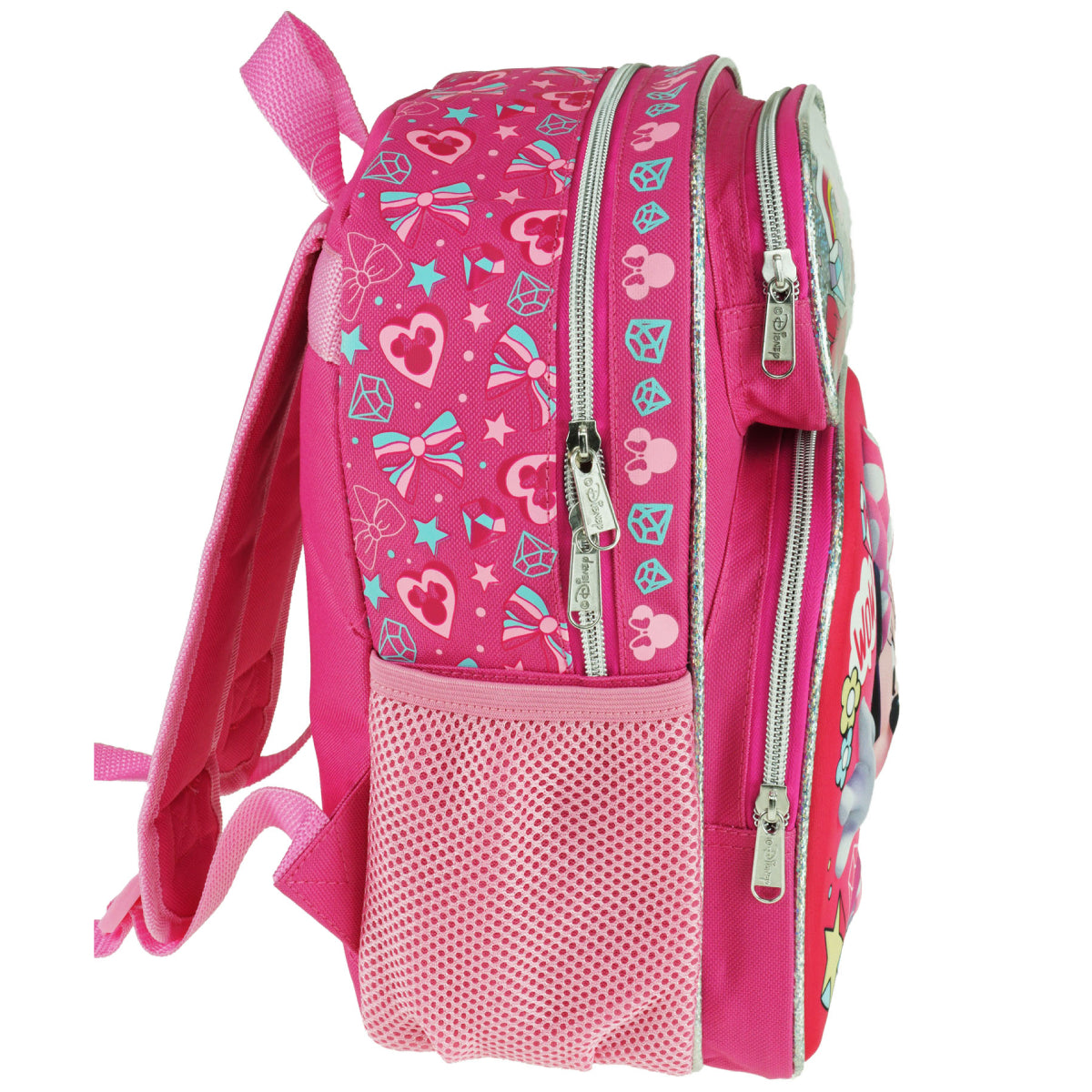 Disney Minnie Mouse Molded 3D Backpack - Pink