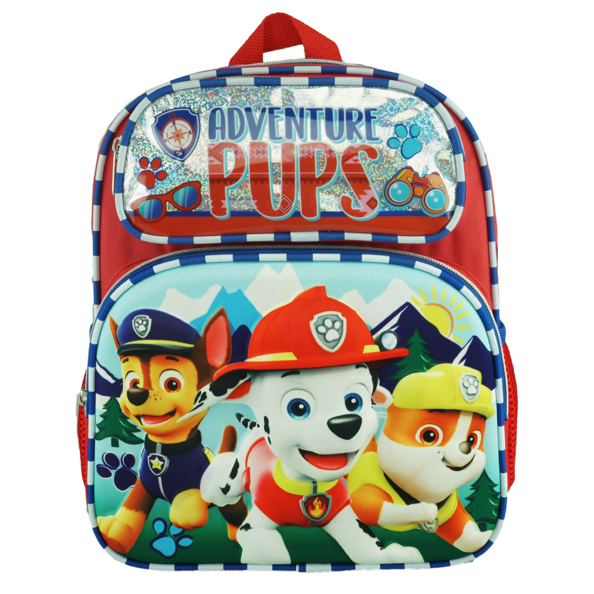 Nickelodeon Paw Patrol Molded 3D Backpack - Red/Blue