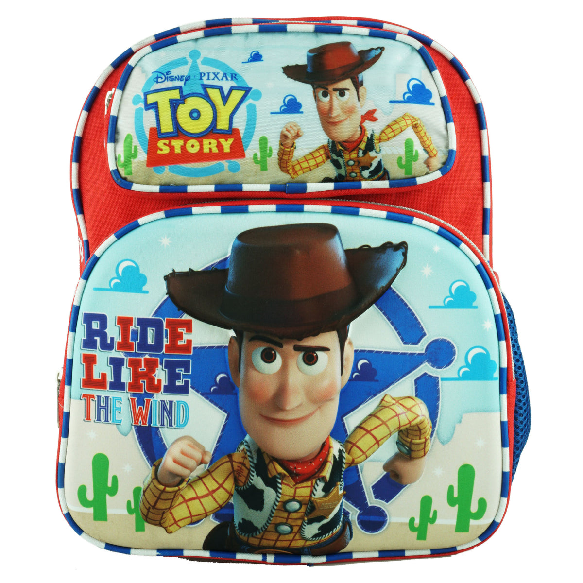Disney Toy Story Woody Molded 3D Backpack - Red/Blue