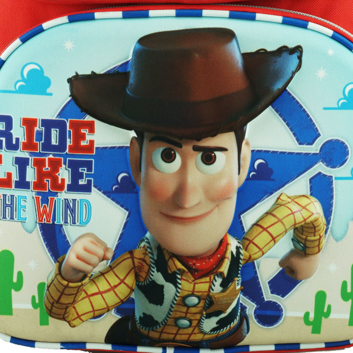 Disney Toy Story Woody Molded 3D Backpack - Red/Blue