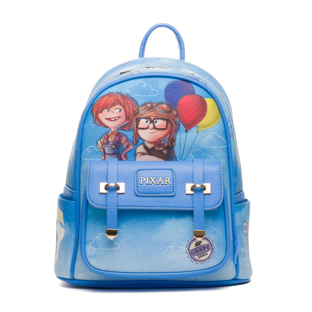 Wondapop Disney Pixar UP Carl and Ellie Mini Backpack - Blue