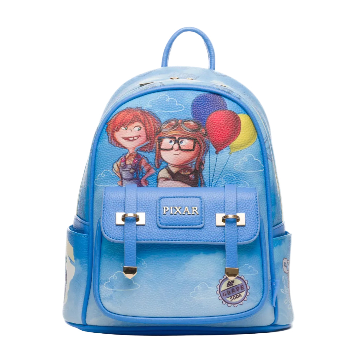 Wondapop Disney Pixar UP Carl and Ellie Mini Backpack - Blue