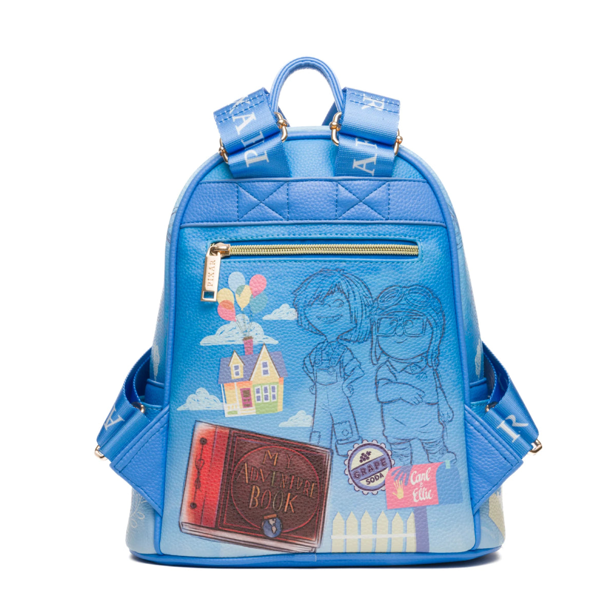 Wondapop Disney Pixar UP Carl and Ellie Mini Backpack - Blue