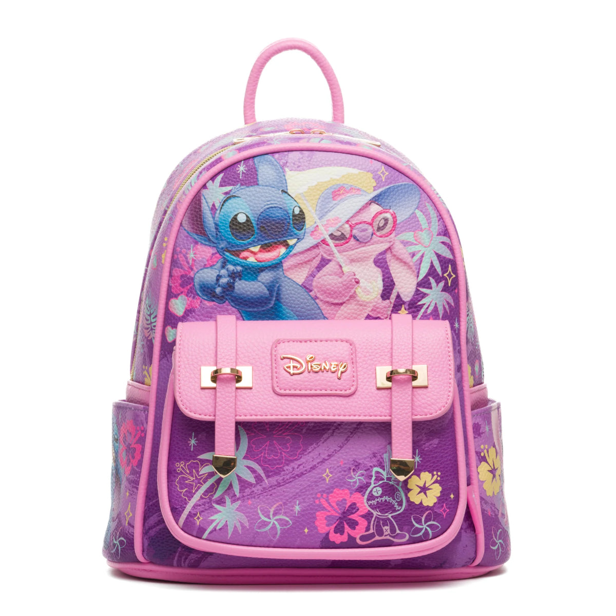 Disney Lilo and Stitch Mini Backpack - Purple/Pink