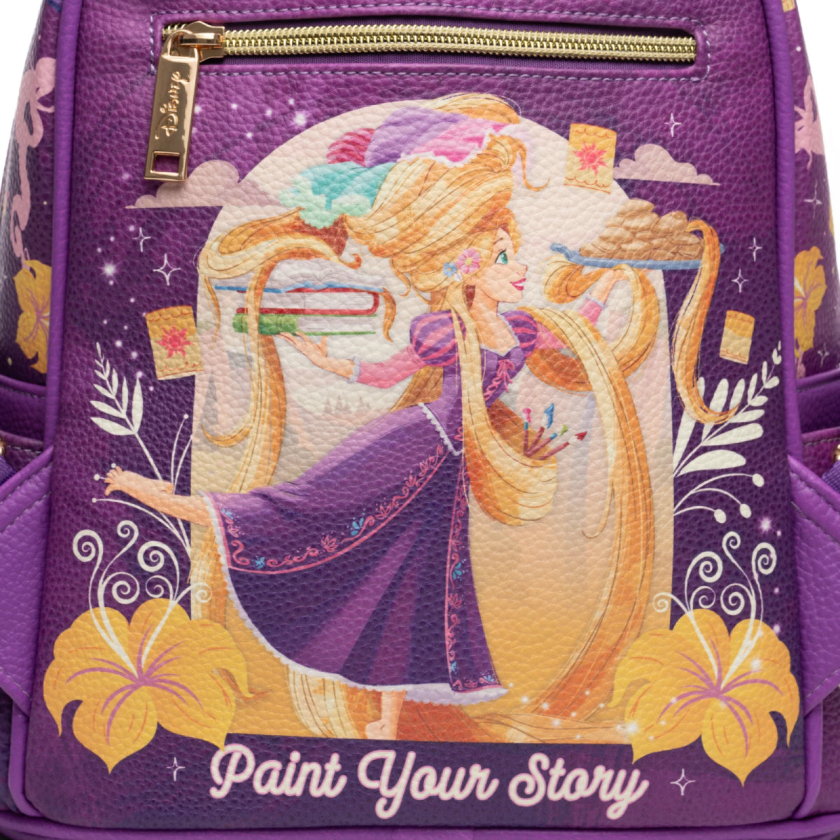 Wondapop Disney Tangled Rapunzel Mini Backpack - Purple
