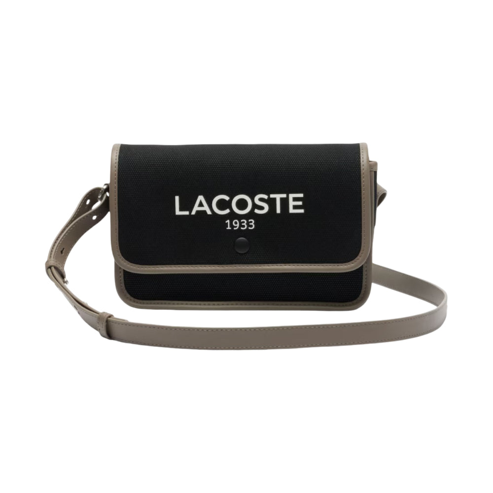 Lacoste Heritage Satchel Bag - Black