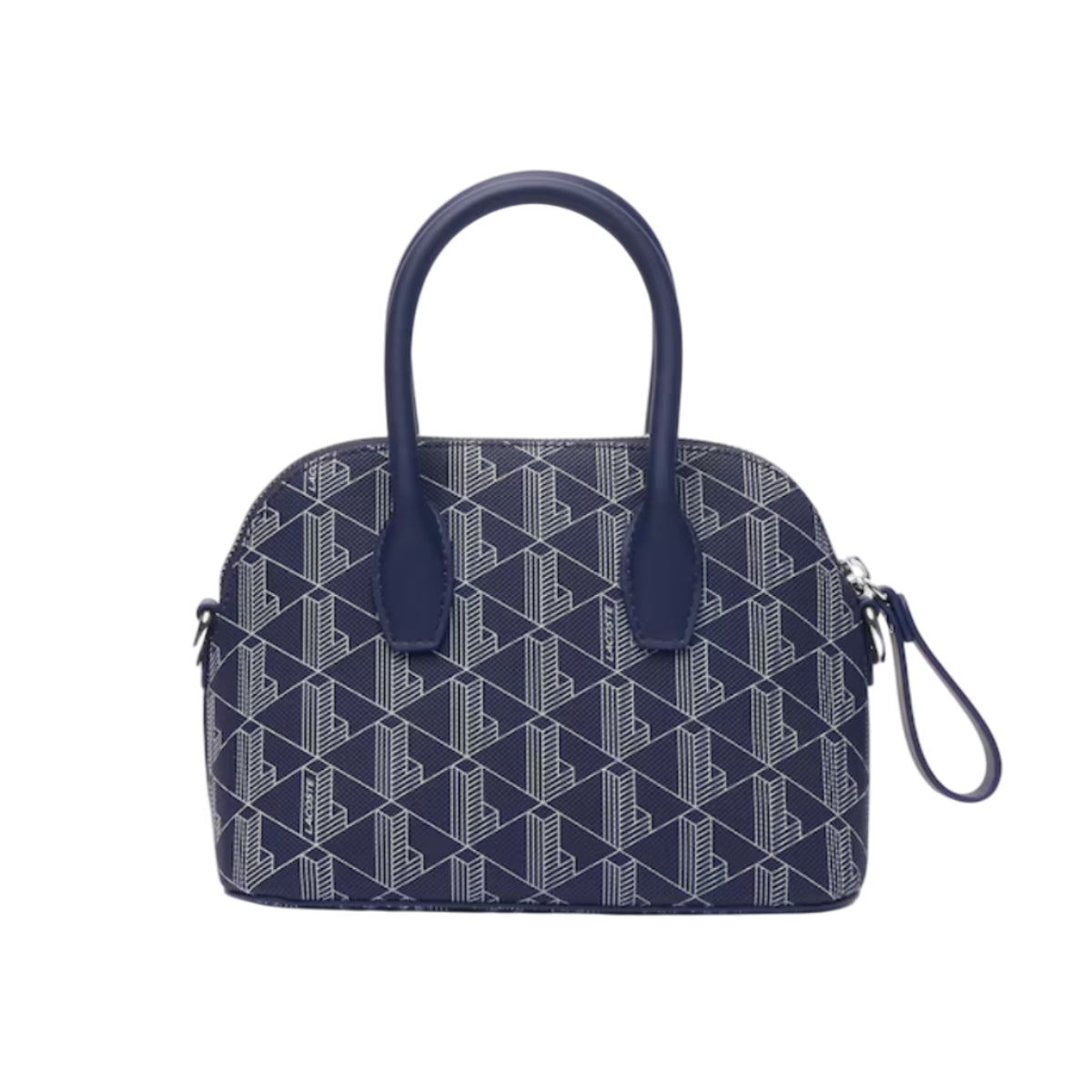 Lacoste Women's Bugatti Daily Lifestyle Monogram Mini Shoulder Bag - Blue