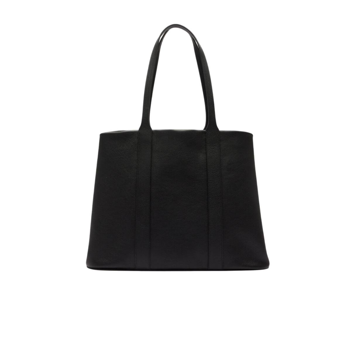 Lacoste Xl City Court Tote Bag with Laptop Pocket - Black