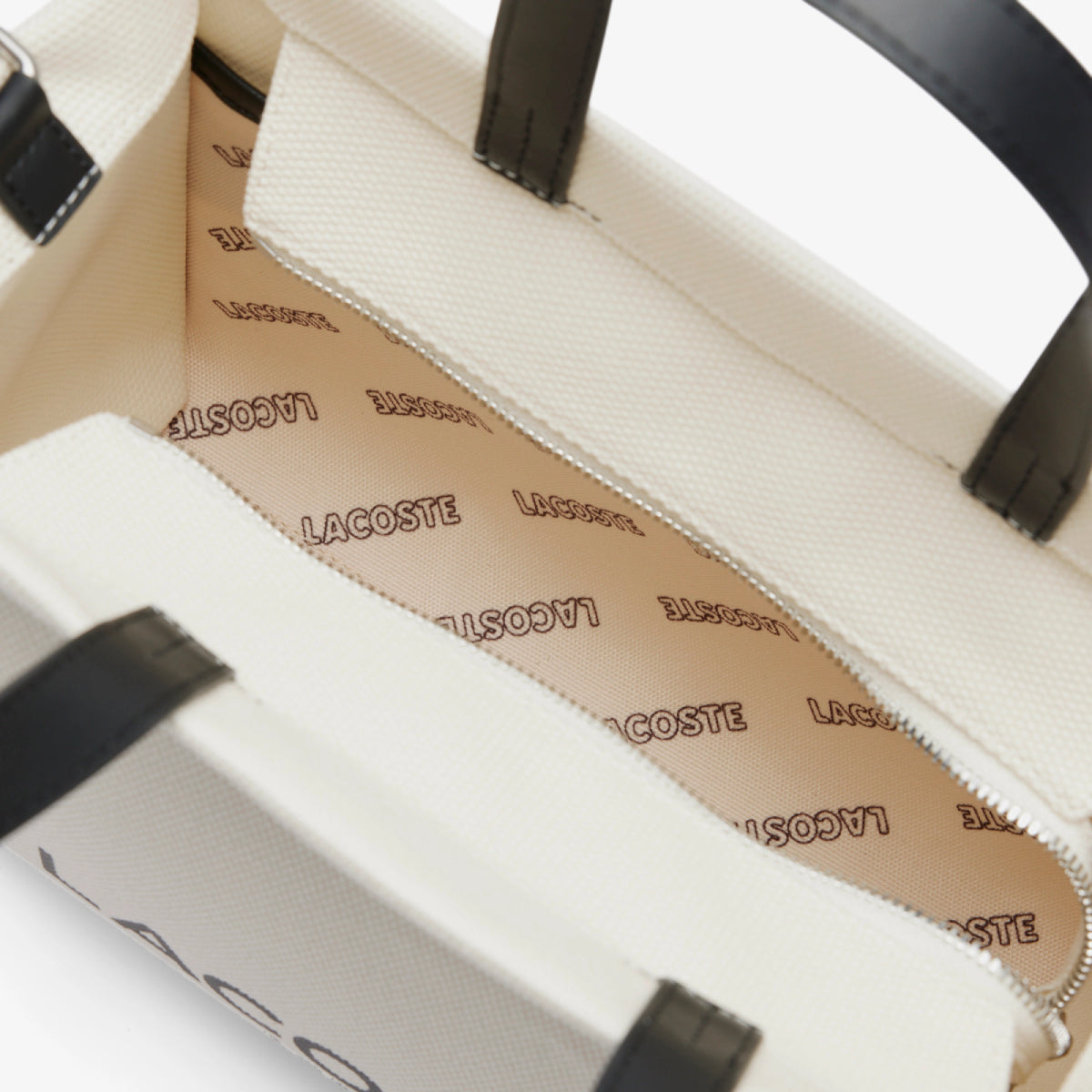 Lacoste Women's Small Heritage Tote Bag with Adjustable strap