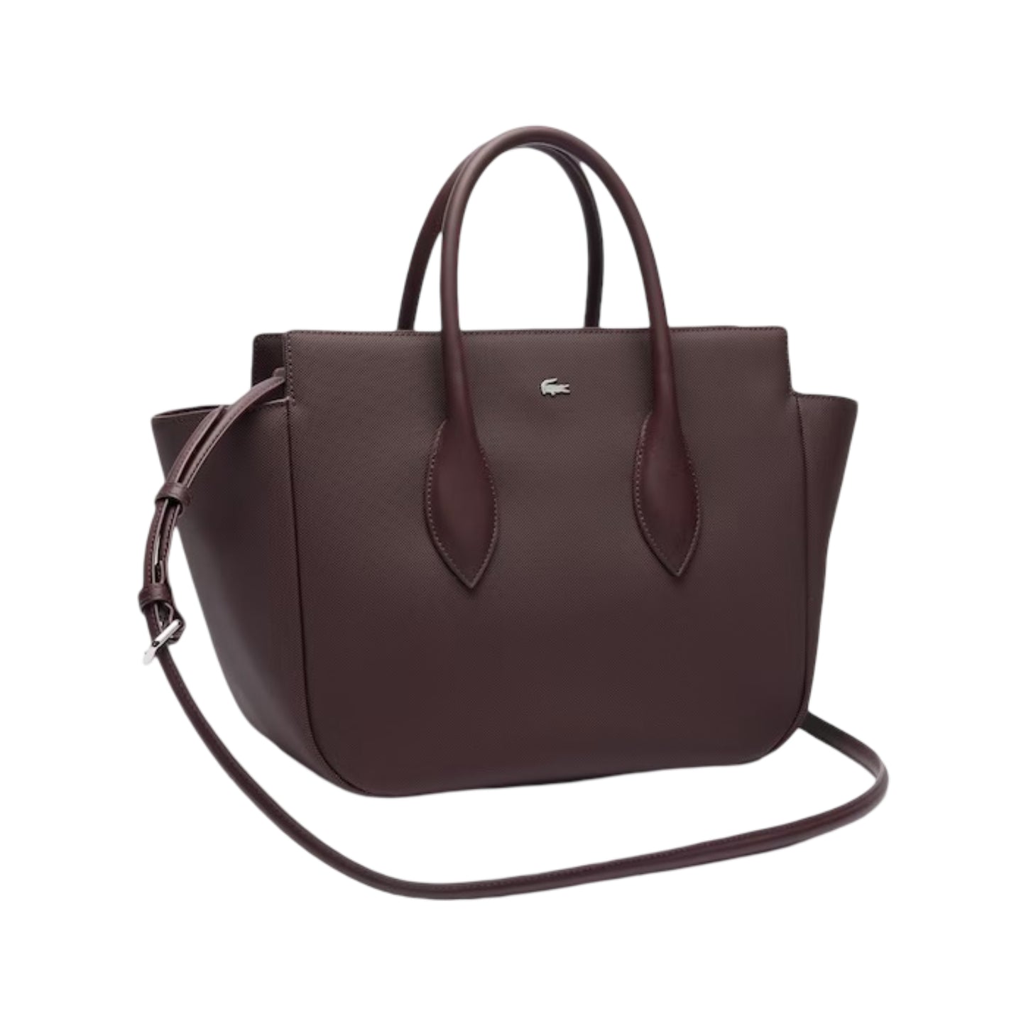 Lacoste Medium Daily City Handbag - Brown