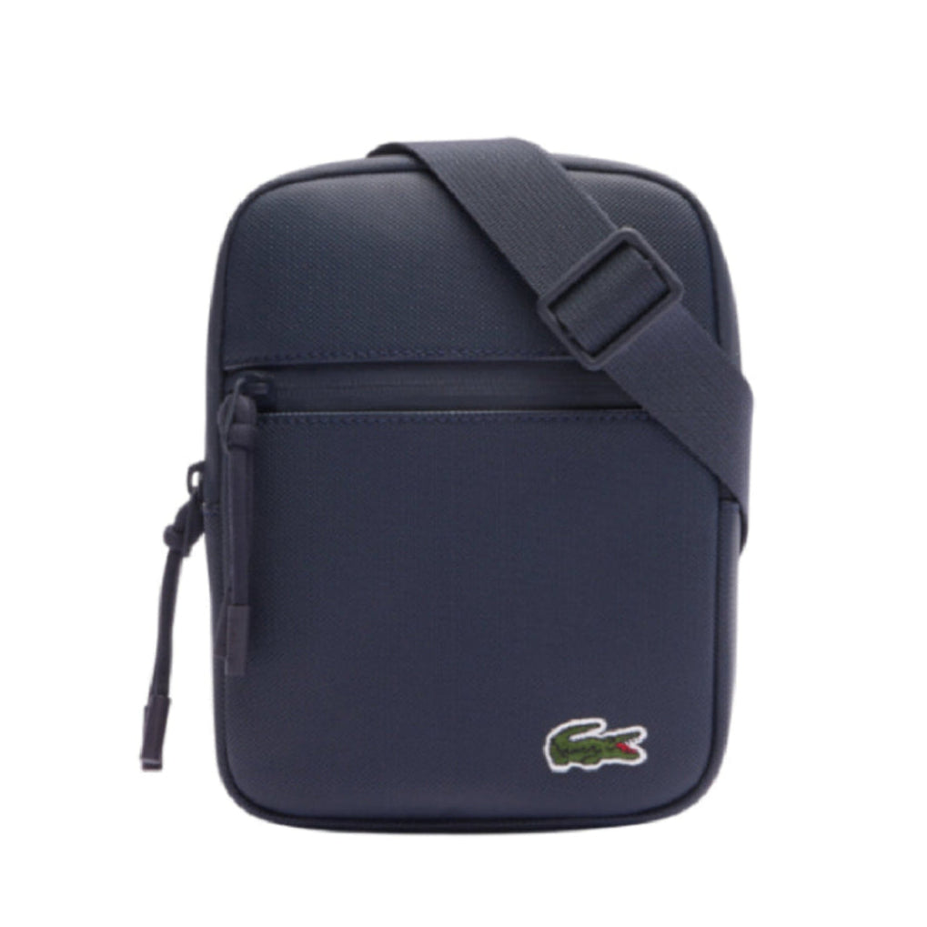 Lacoste Slimline Crossbody Bag with Adjustable strap - Blue– Curacao