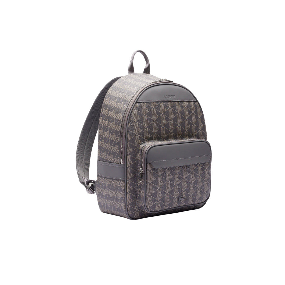 Lacoste Men's The Blend Backpack with Adjustable Strap - Gray