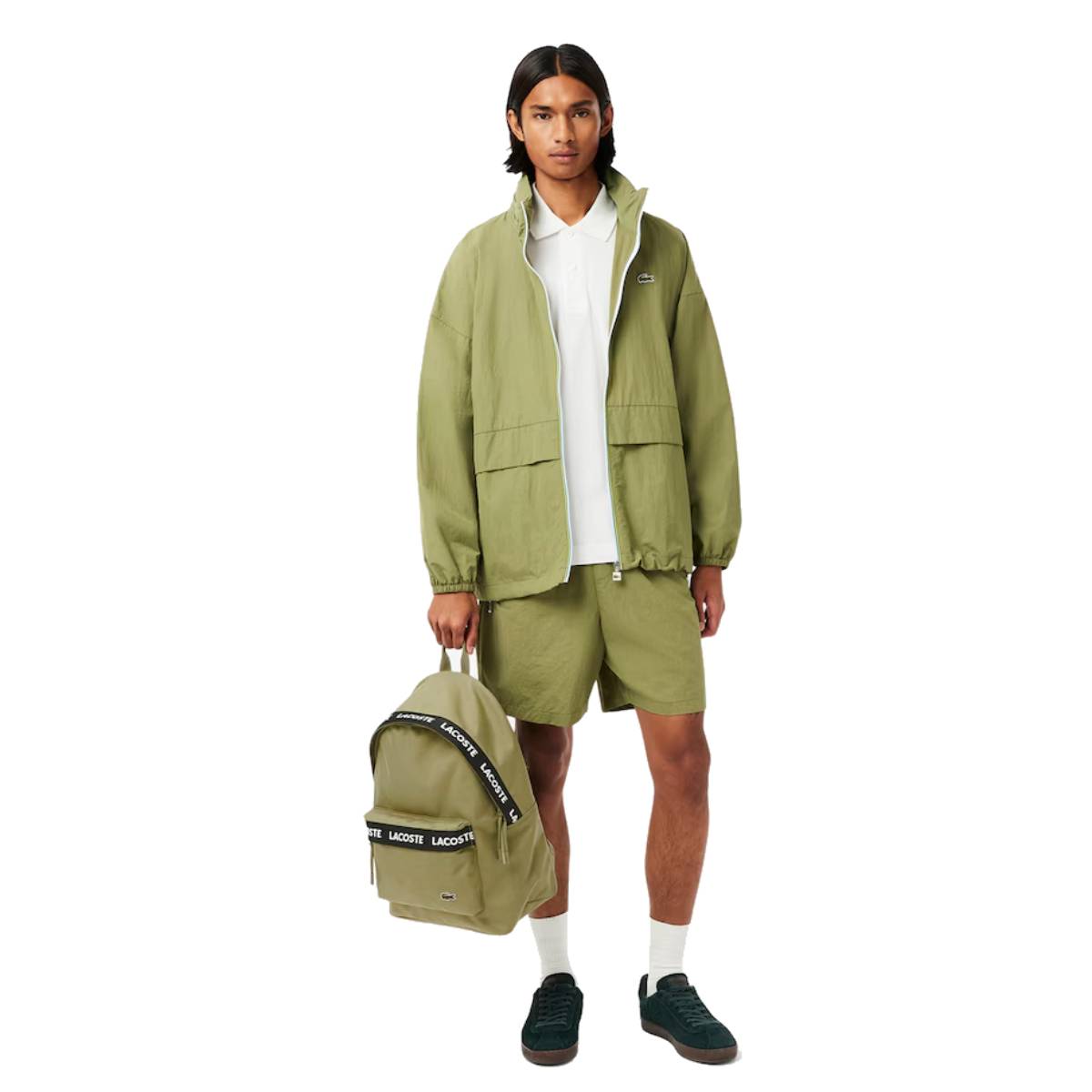 Lacoste Unisex Neocroc Zippered Backpack