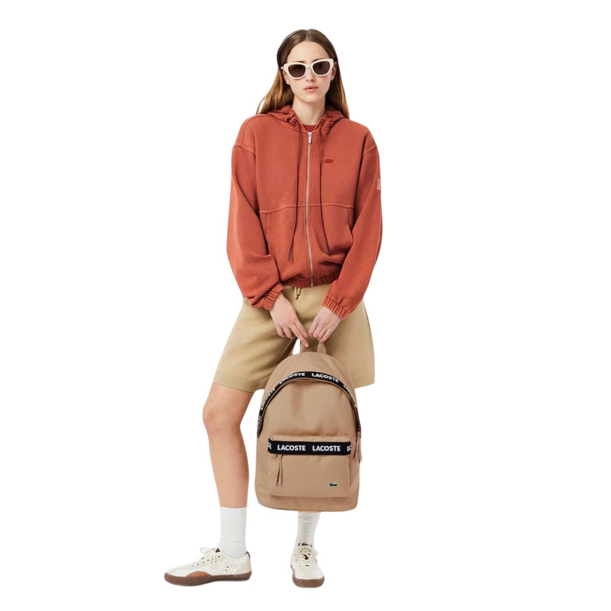 Lacoste Unisex Neocroc Zippered Backpack