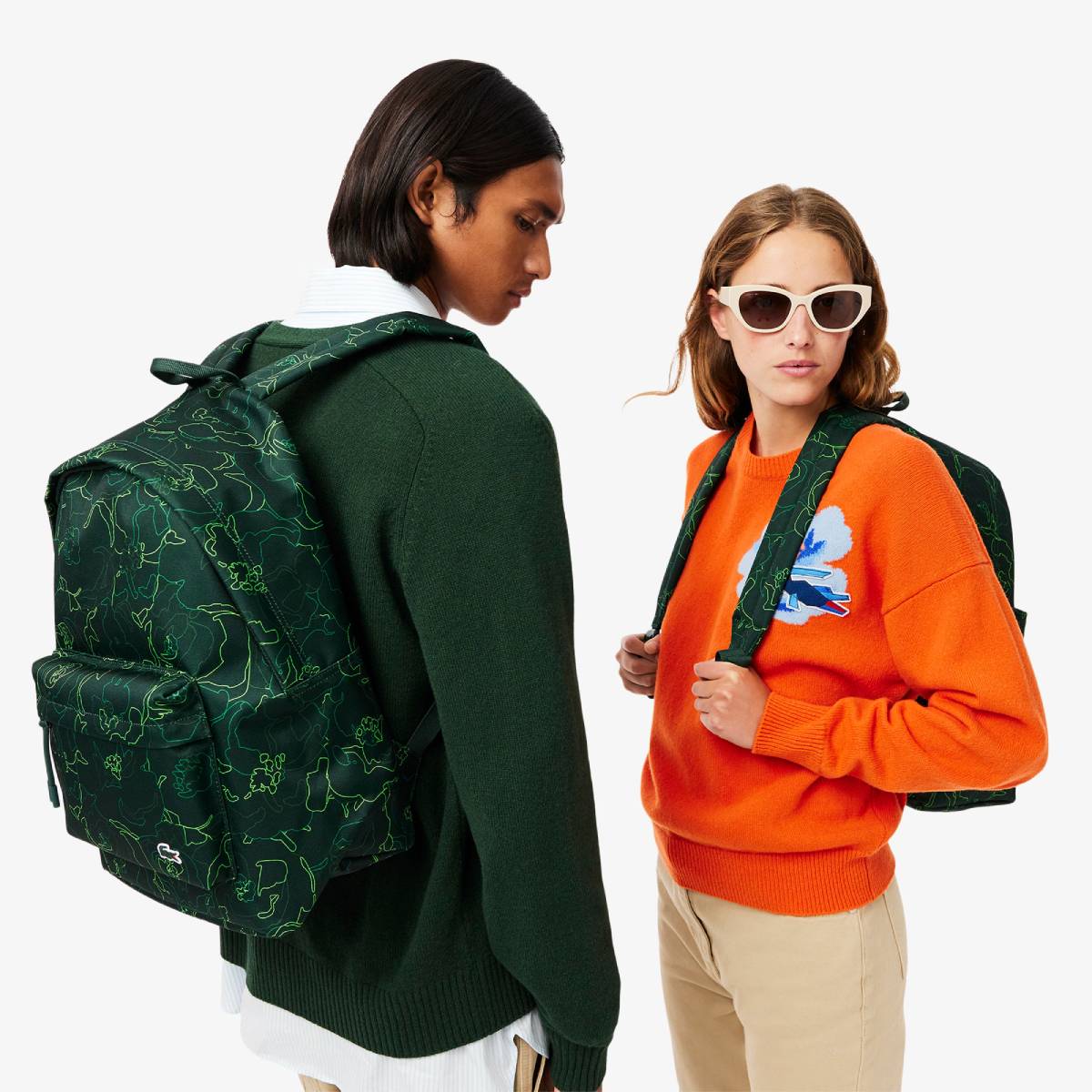 Lacoste Unisex Holiday Backpack - Green