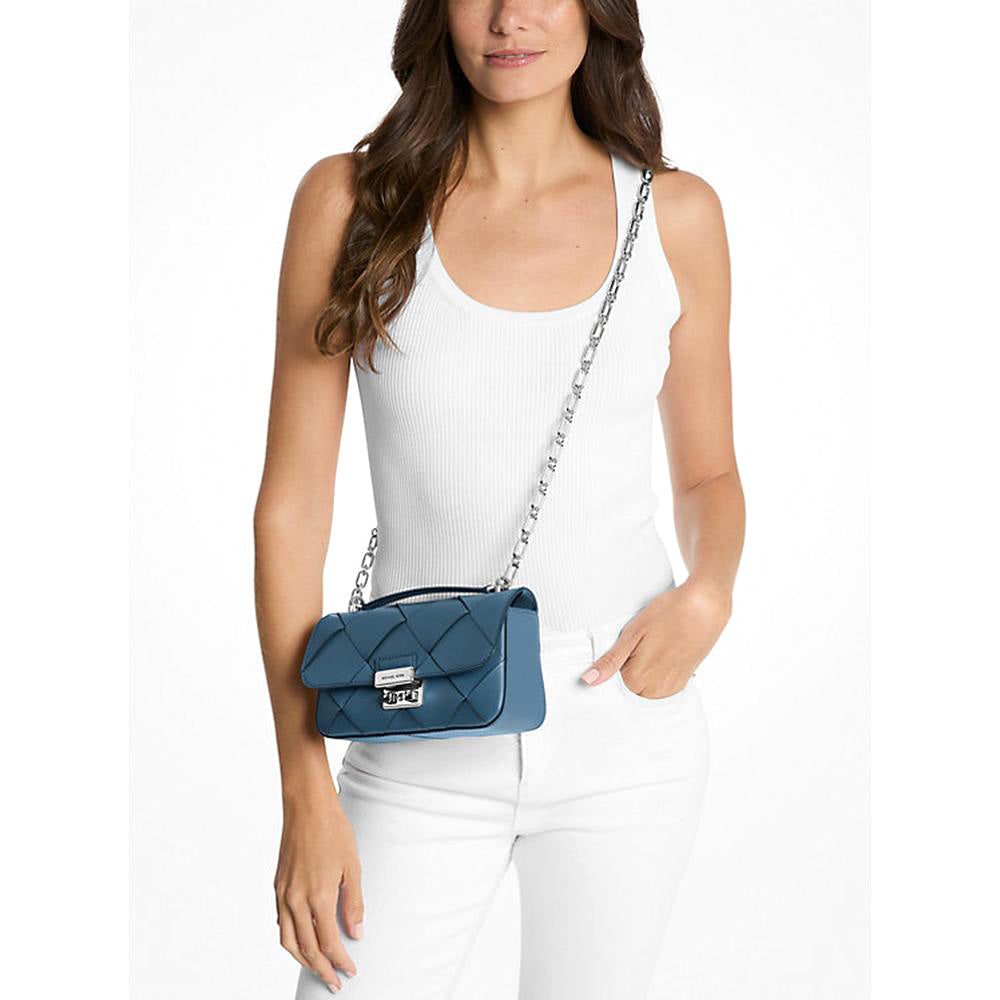 Michael Kors Tribeca Small Shoulder Bag with Adjustable Strap