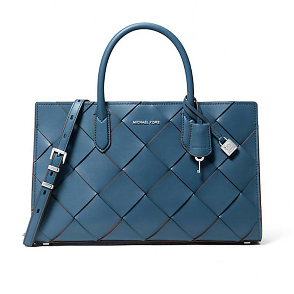 Michael Kors Scarlett Medium Satchel Bag with Adjustable Strap