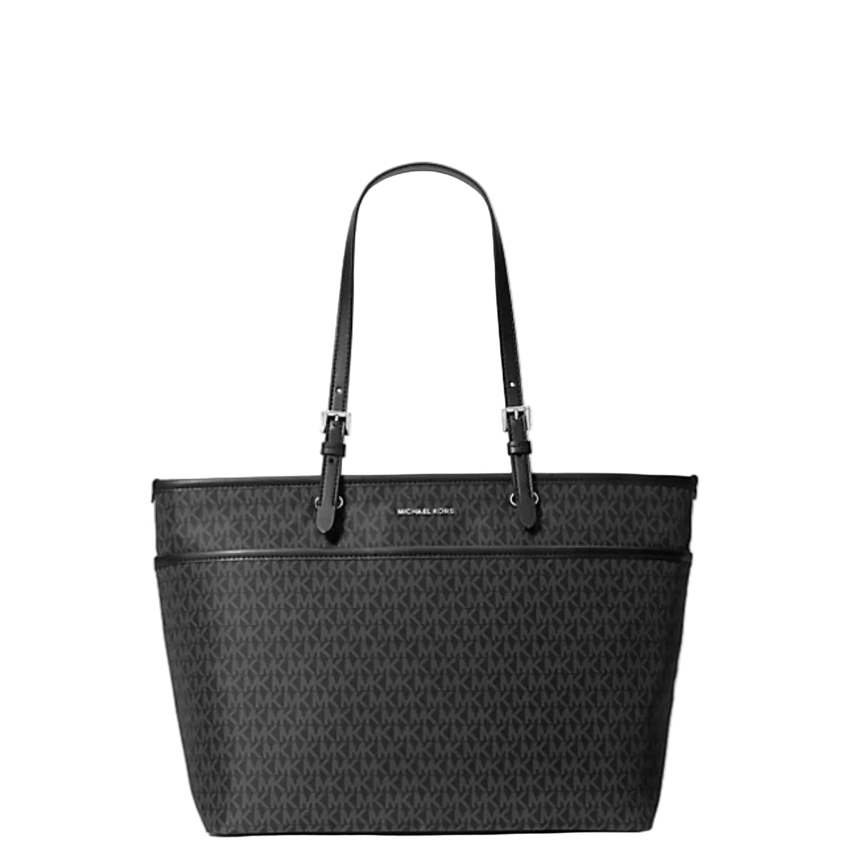 Michael Kors Winston Large Logo Womens's Pocket Tote Bag - Black