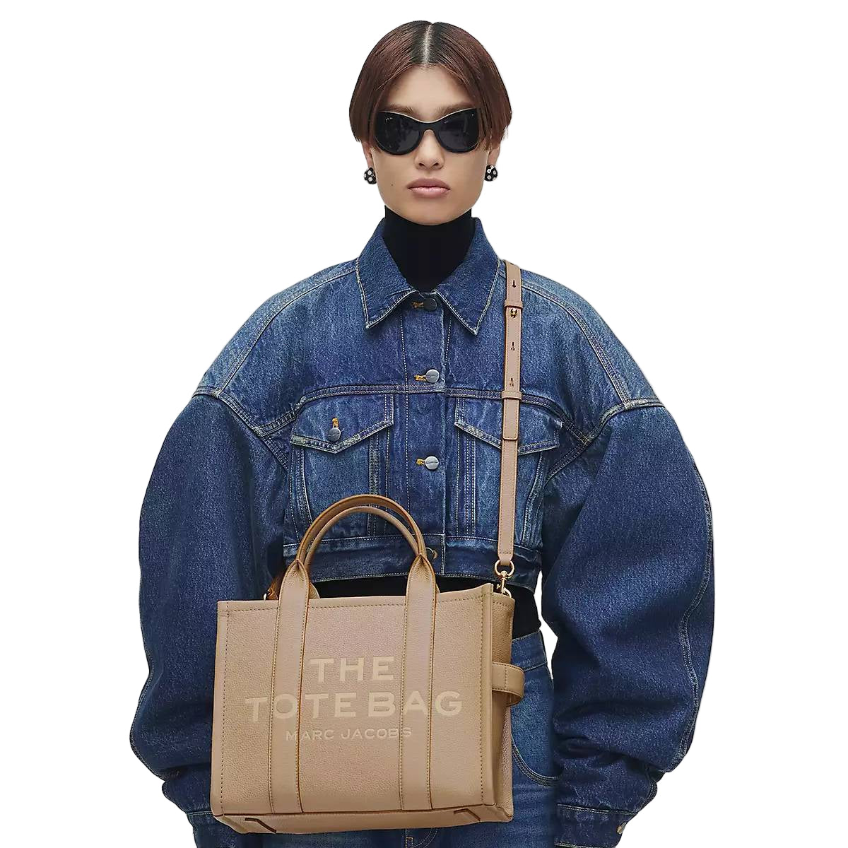 Marc Jacobs Women's Medium Tote Bag with Adjustable Strap