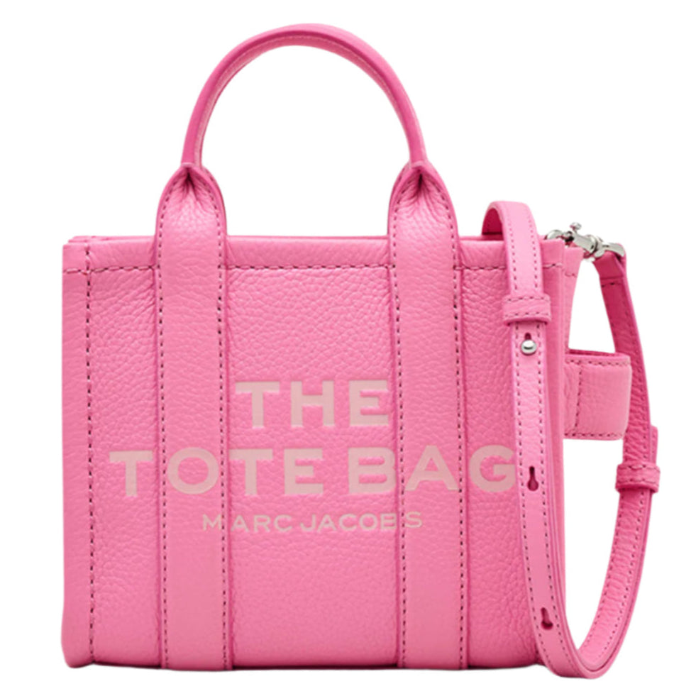 Marc Jacobs Crossbody Tote Bag with Adjustable Strap - Pink