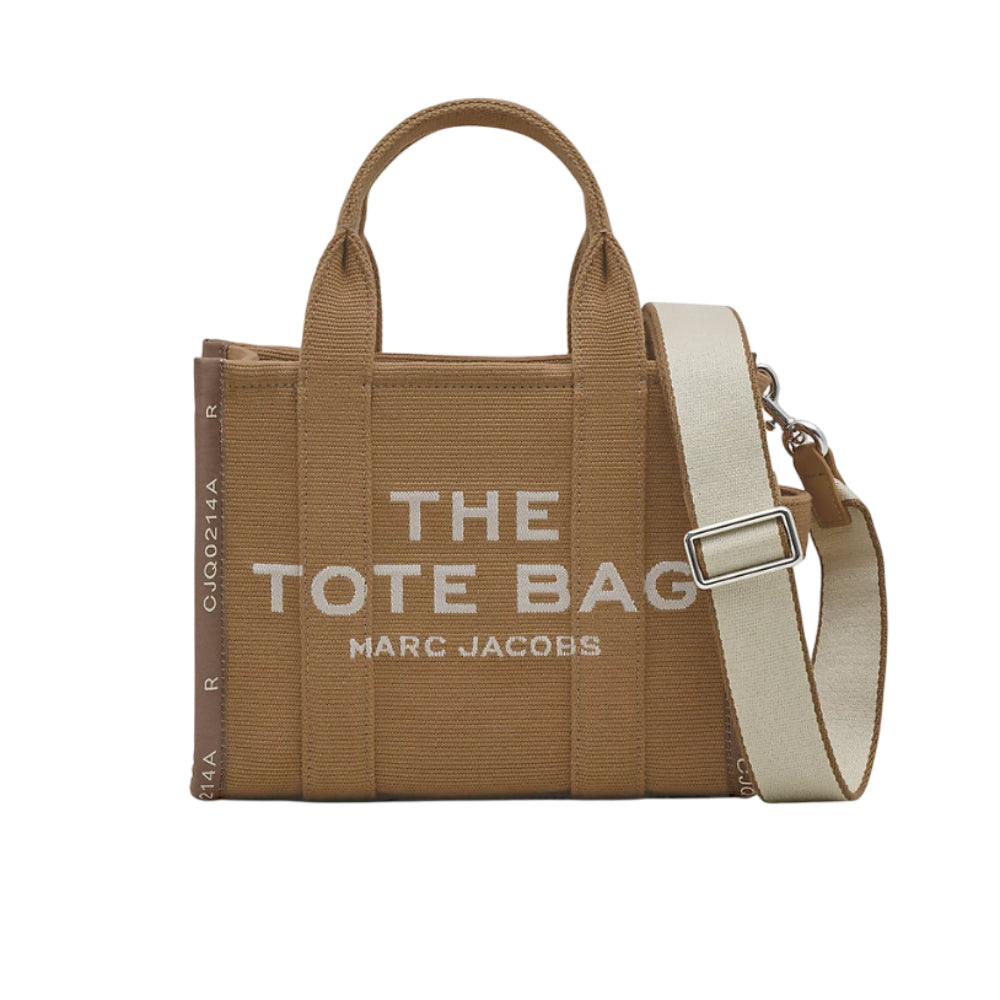 Bolso de mano pequeño Jacquard de Marc Jacobs: arena cálida