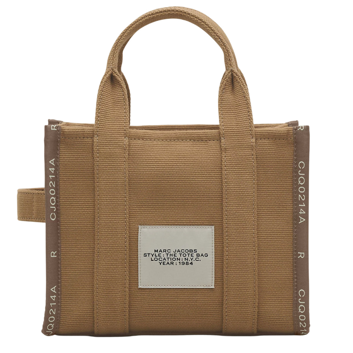 Bolso de mano pequeño Jacquard de Marc Jacobs: arena cálida