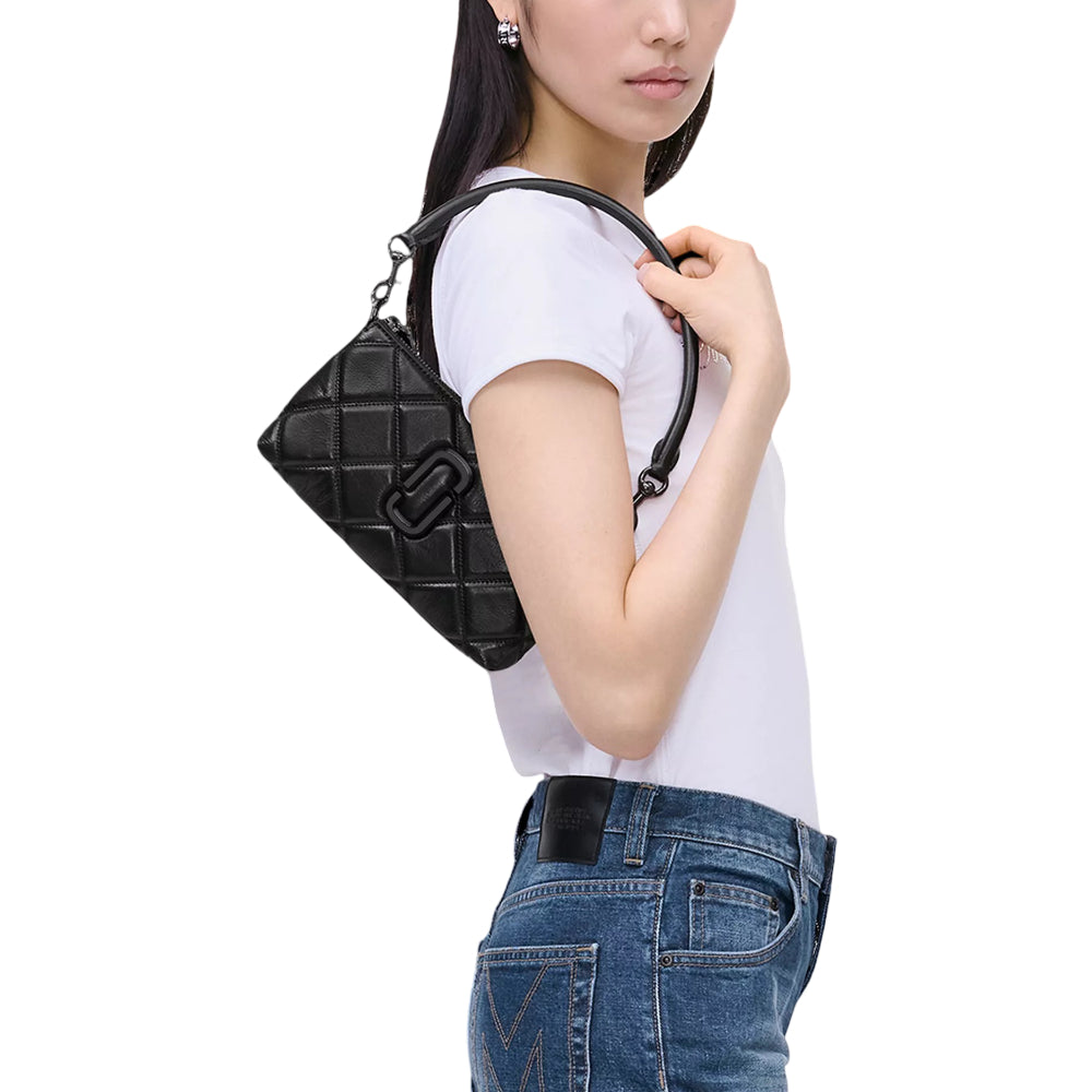 Marc Jacobs Women's The Quilted Snapshot Shoulder Bag - Black