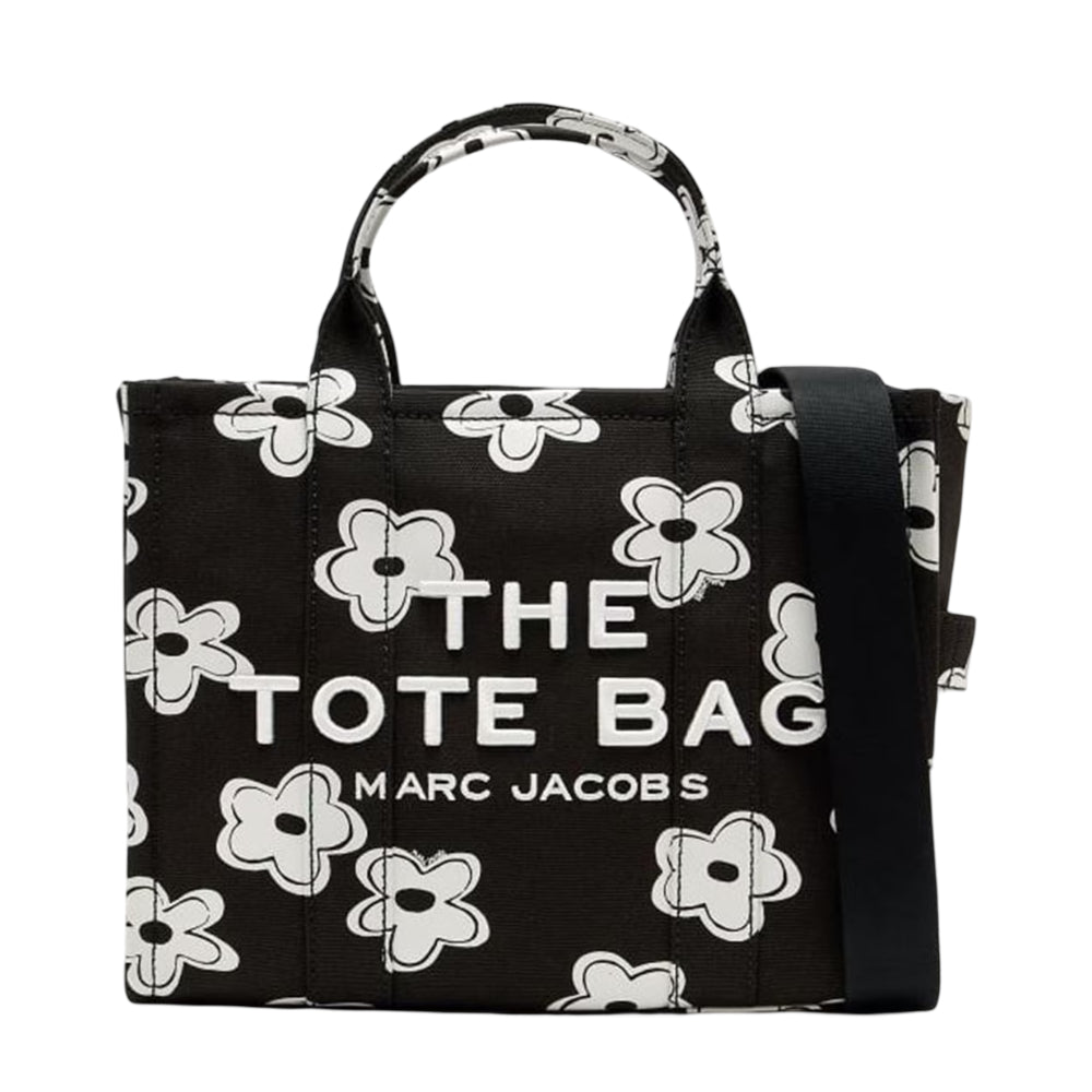 Marc Jacobs Women's The Daisy Medium Tote Bag - Black/White