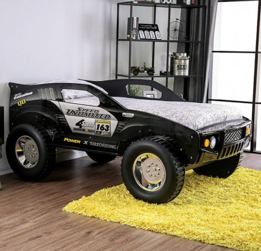 Speed Jump Twin Bed Hardware, Slat and Iron Frame by Furniture of America