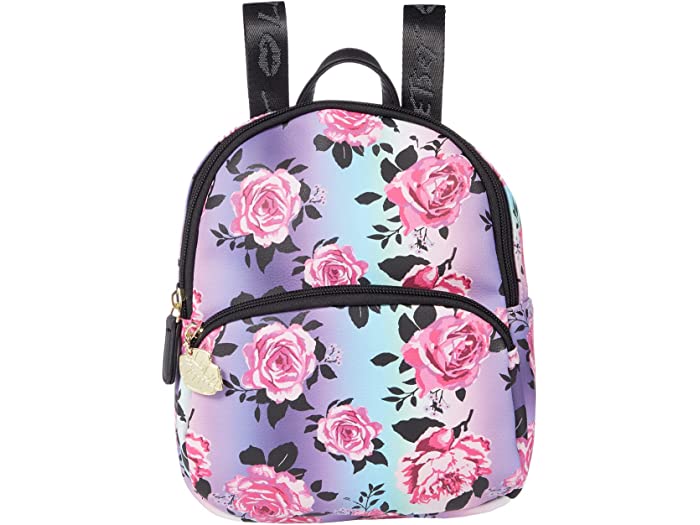 Luv Betsey Small Floral Backpack Floral Over Ombre