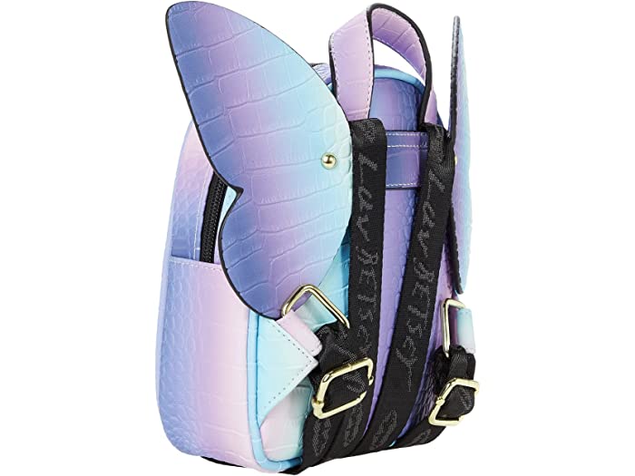 Mochila pequeña con ruedas Luv Betsey Kitsch - Croco Ombre