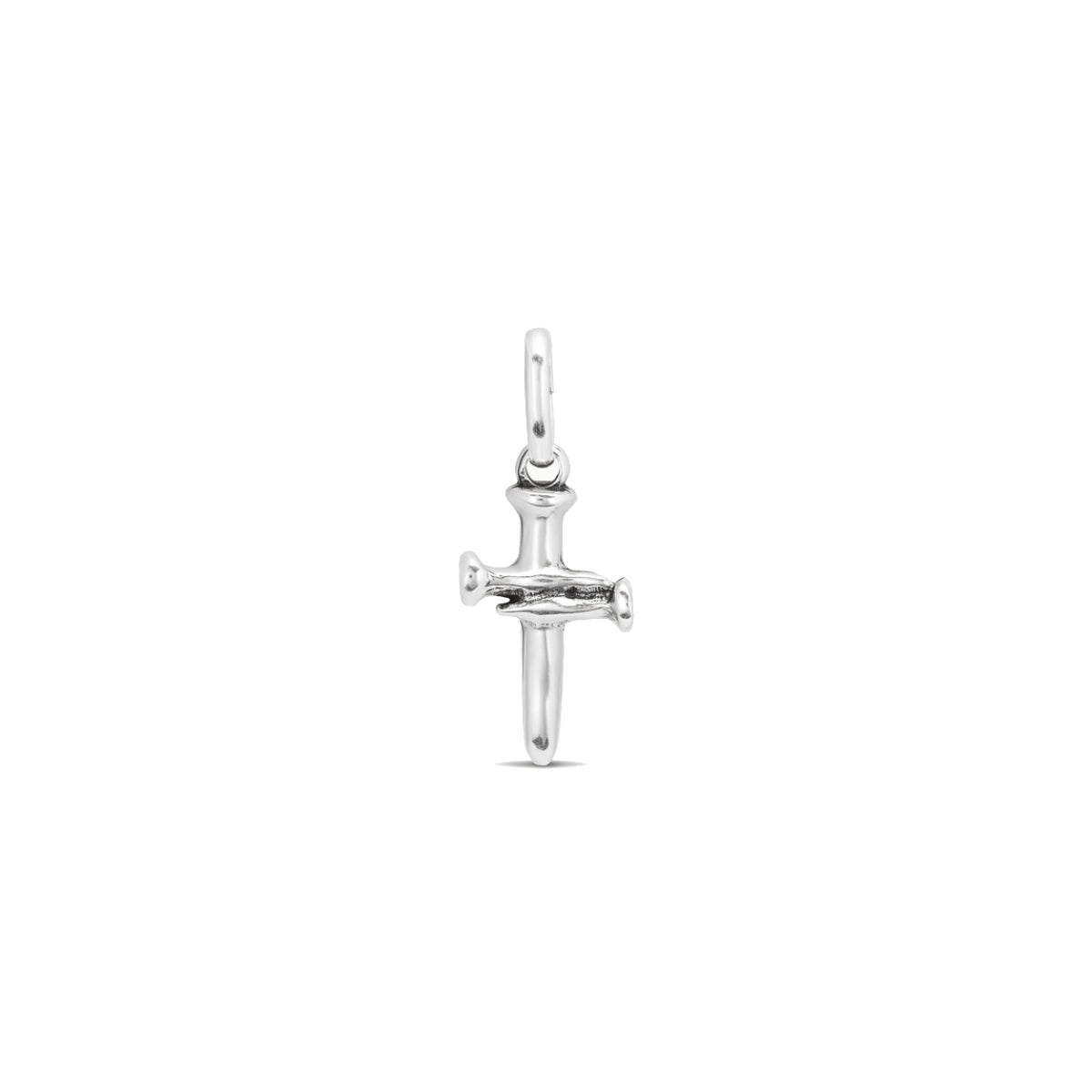 UNOde50 Unisex Medium Cross Charm in Metal