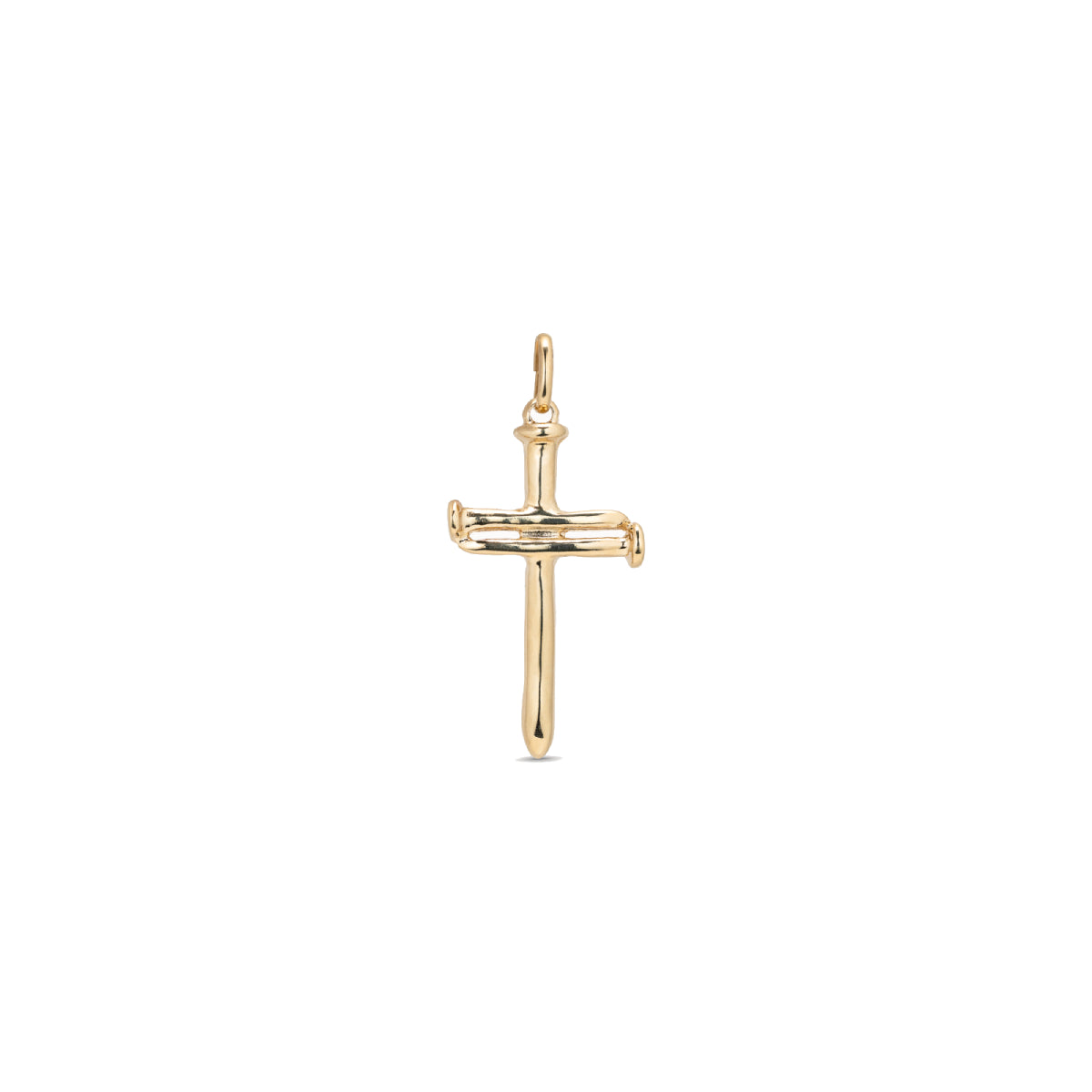 UNOde50 Unisex Large Cross Charm in Metal