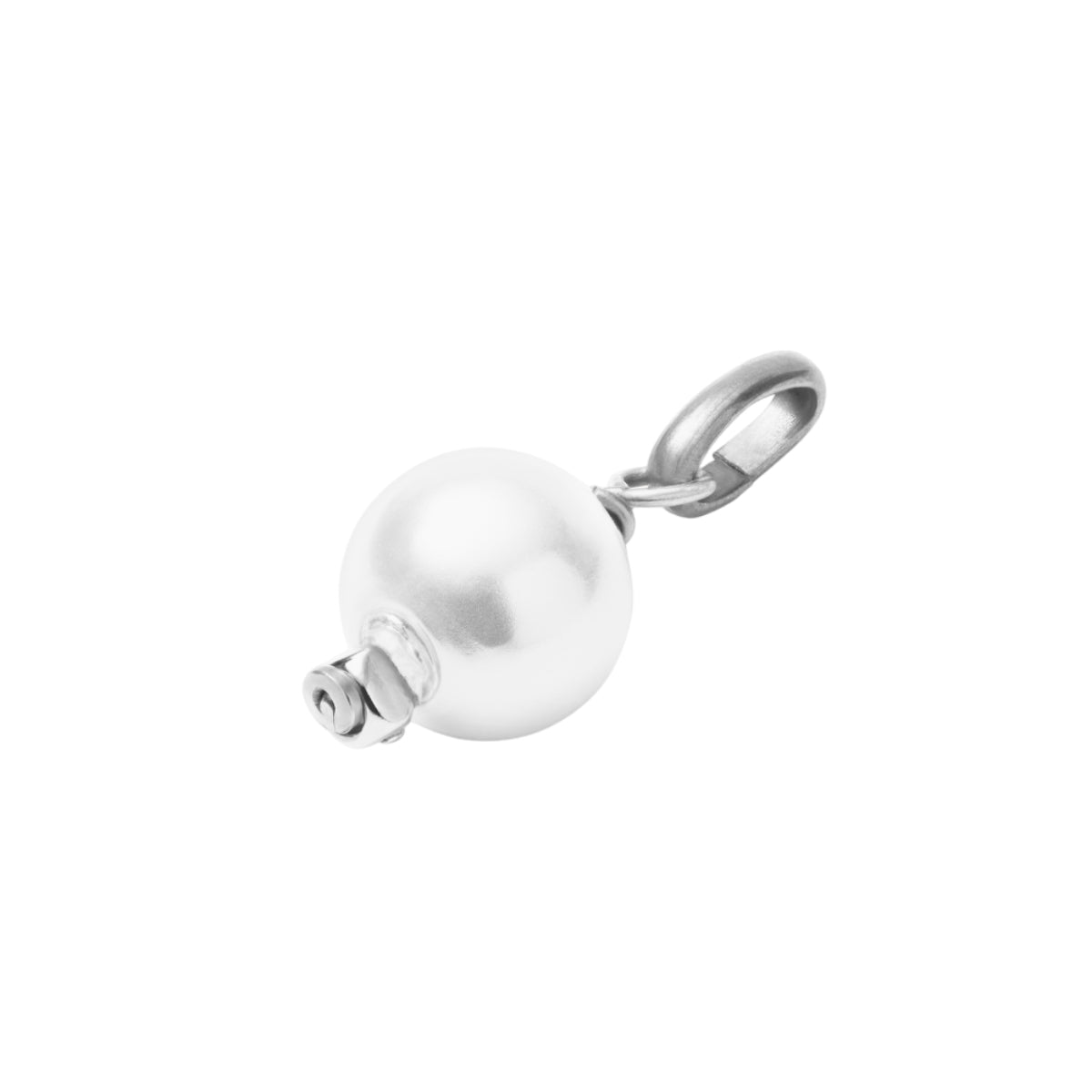 UNOde50 Hazte Women's White Pearl Charm in Metal