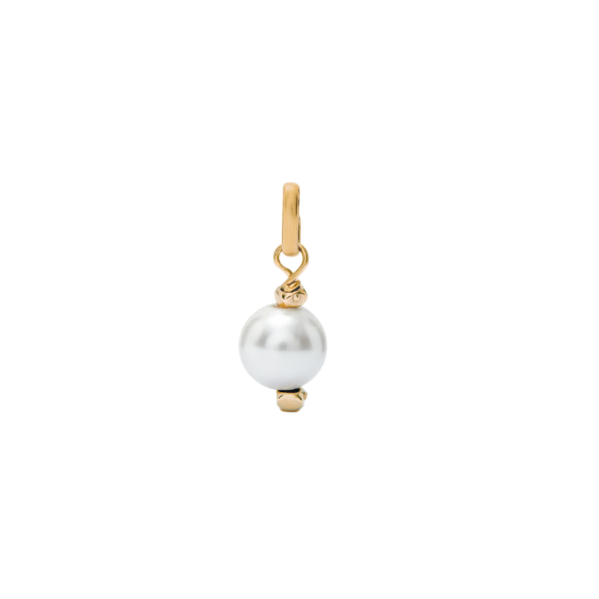 UNOde50 Hazte Women's White Pearl Charm in Metal