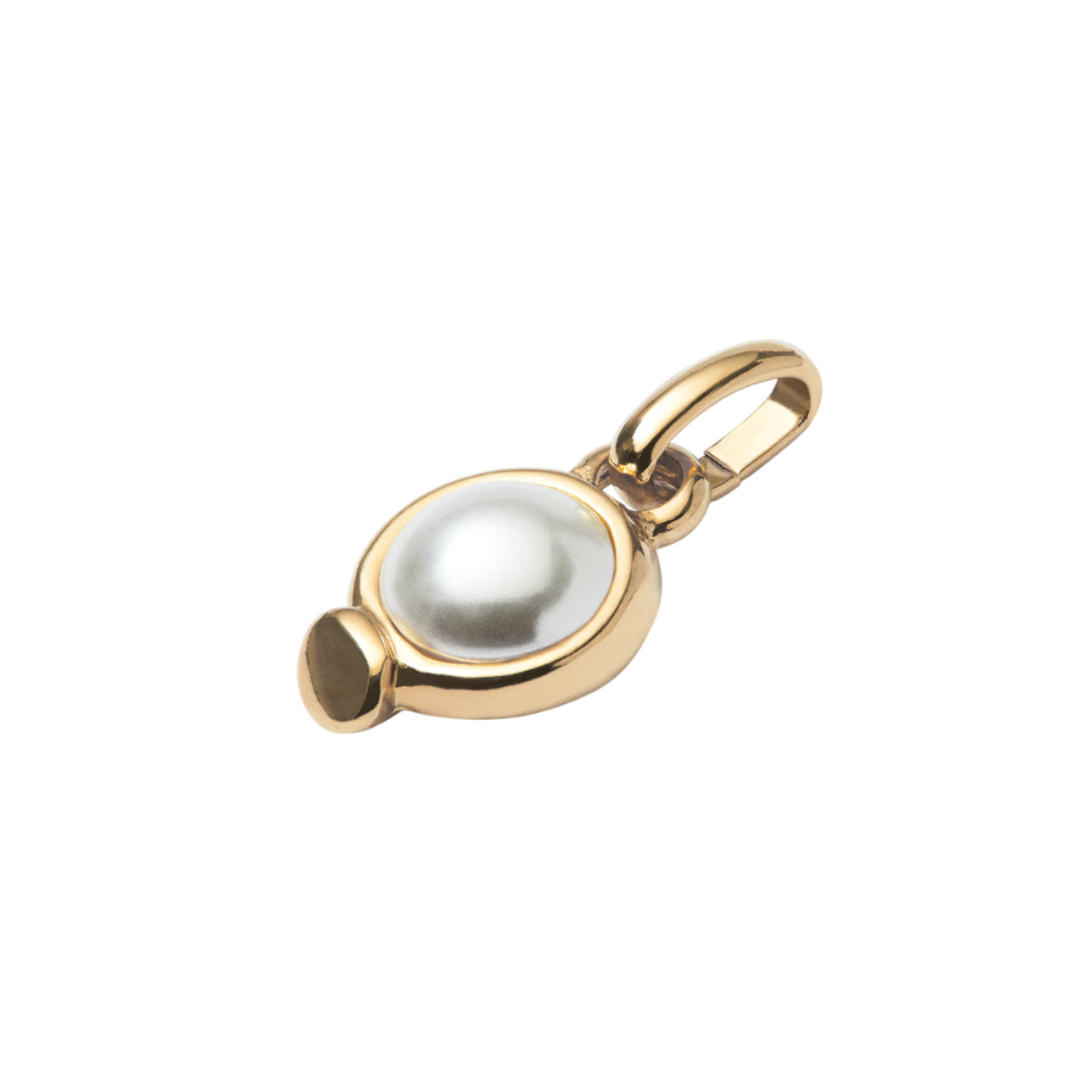 UNOde50 Hazte Women's Charm White Pearl in Metal