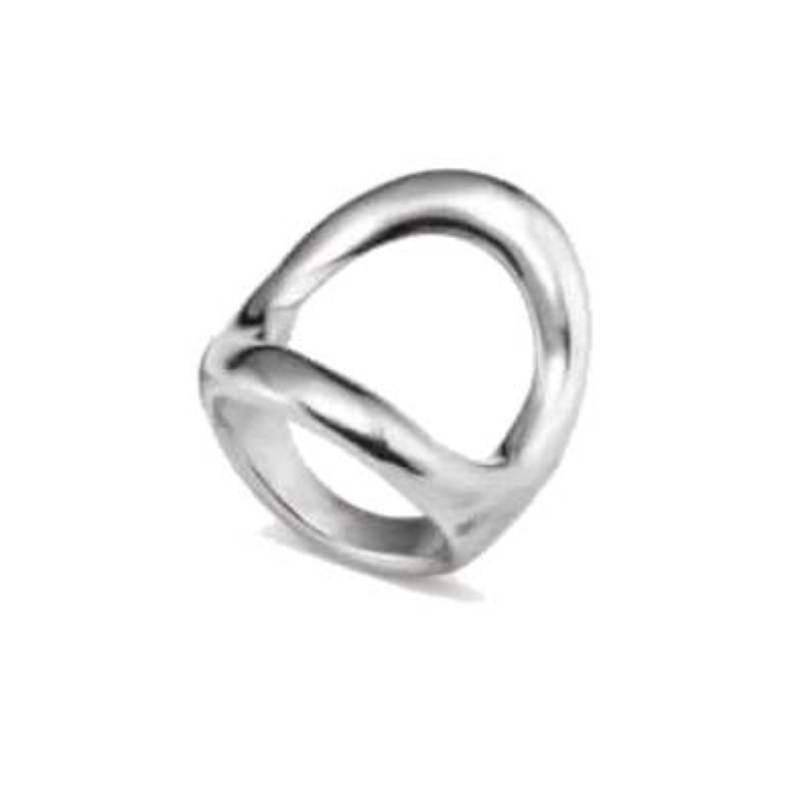 UNOde50 Grateful Women's Central Oval Ring in Metal