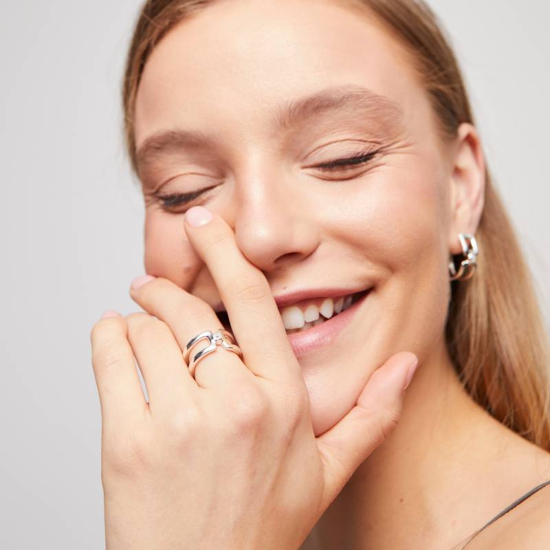 UNOde50 Ser indomable Women's Topaz Ring in Metal Alloy