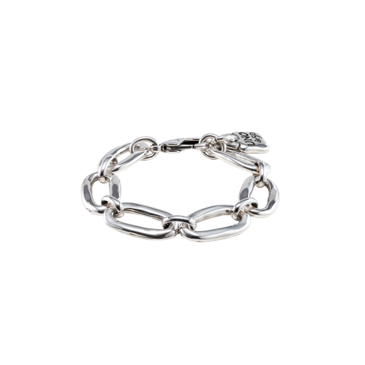 UNOde50 Awesome Unisex Oval Link Chain Bracelet in Metal