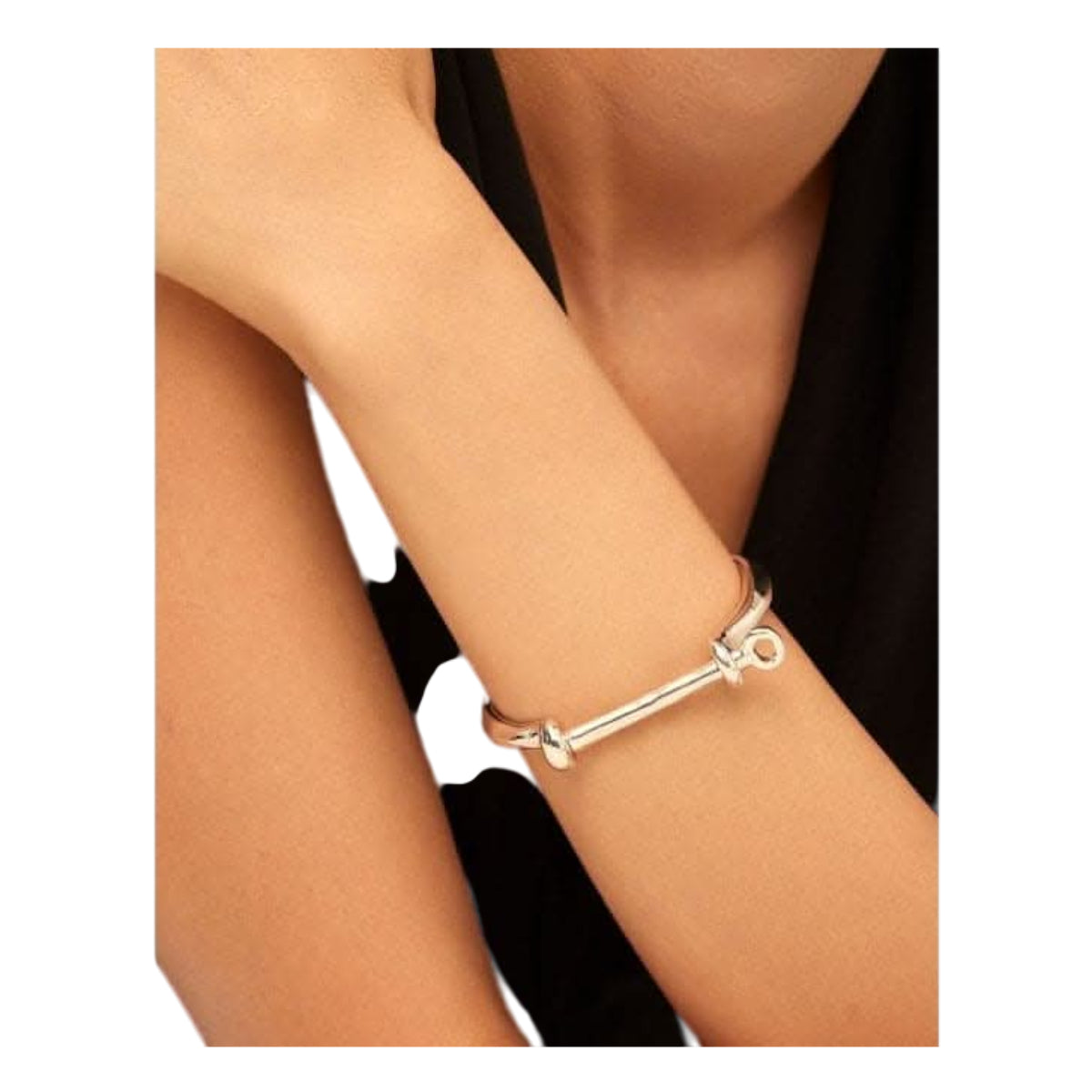 UNOde50 Estas Grillado Unisex Bangle Bracelet in Metal